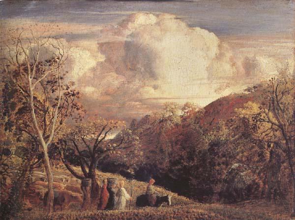 Samuel Palmer The Bright Cloud oil painting picture